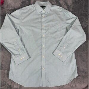 Banana Republic Mens XL NWT Green Stripe Non-Iron Classic Fit Shirt.